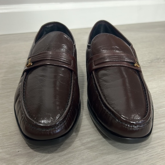 Florsheim • mens riva loafer leather comfort dress shoes burgundy 8.5 main image 6